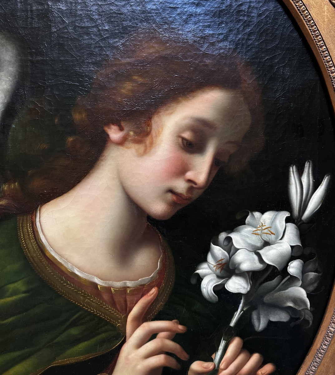 The Angelof The Annunciation, After Carlo Dolci, 19th Century -photo-2