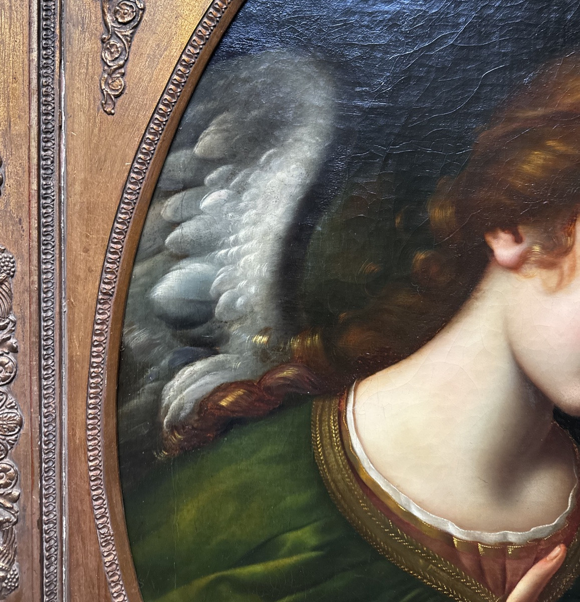 The Angelof The Annunciation, After Carlo Dolci, 19th Century -photo-4