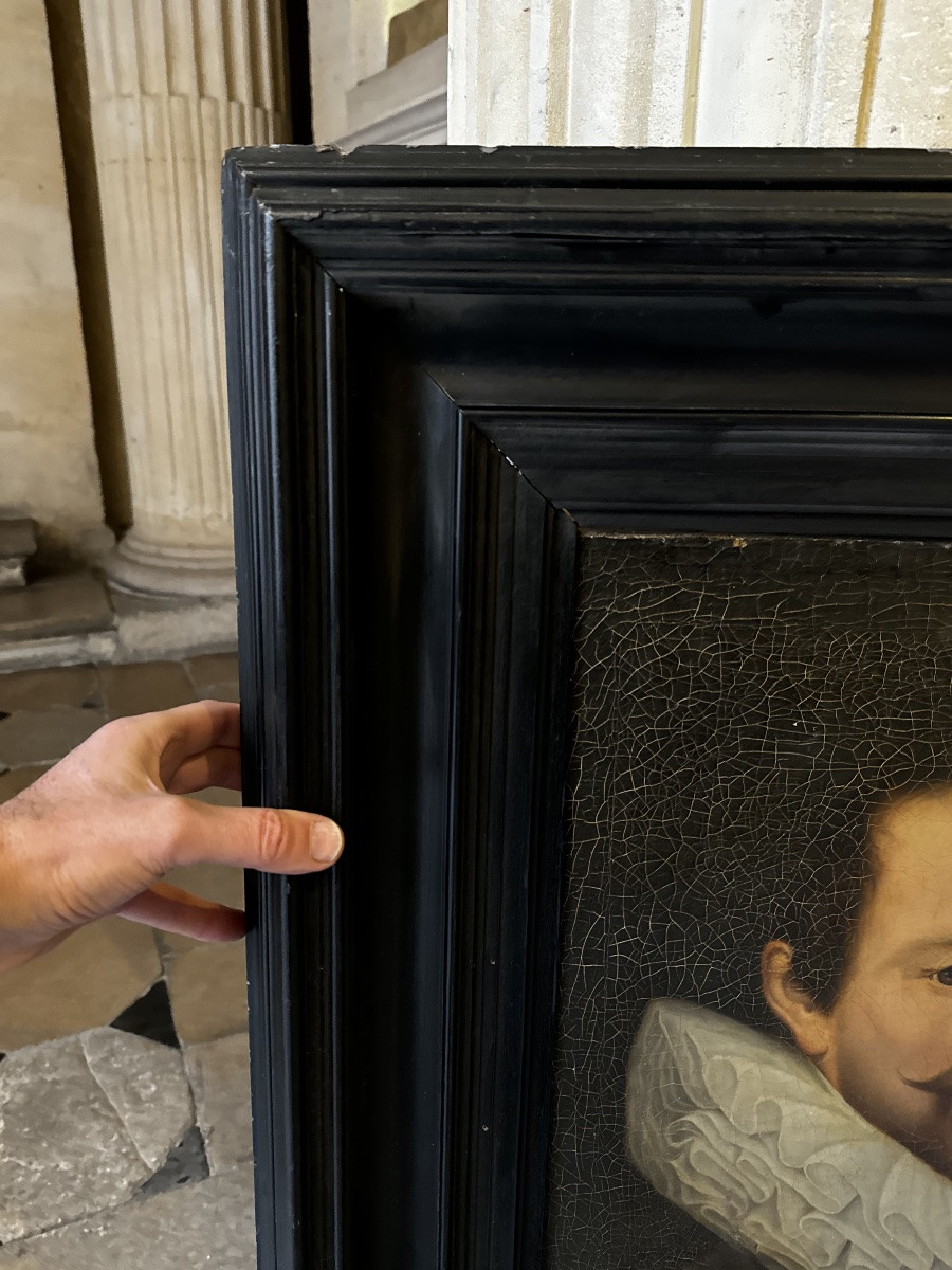 Portrait Of A Man In The Style Of The 17th Century -photo-1