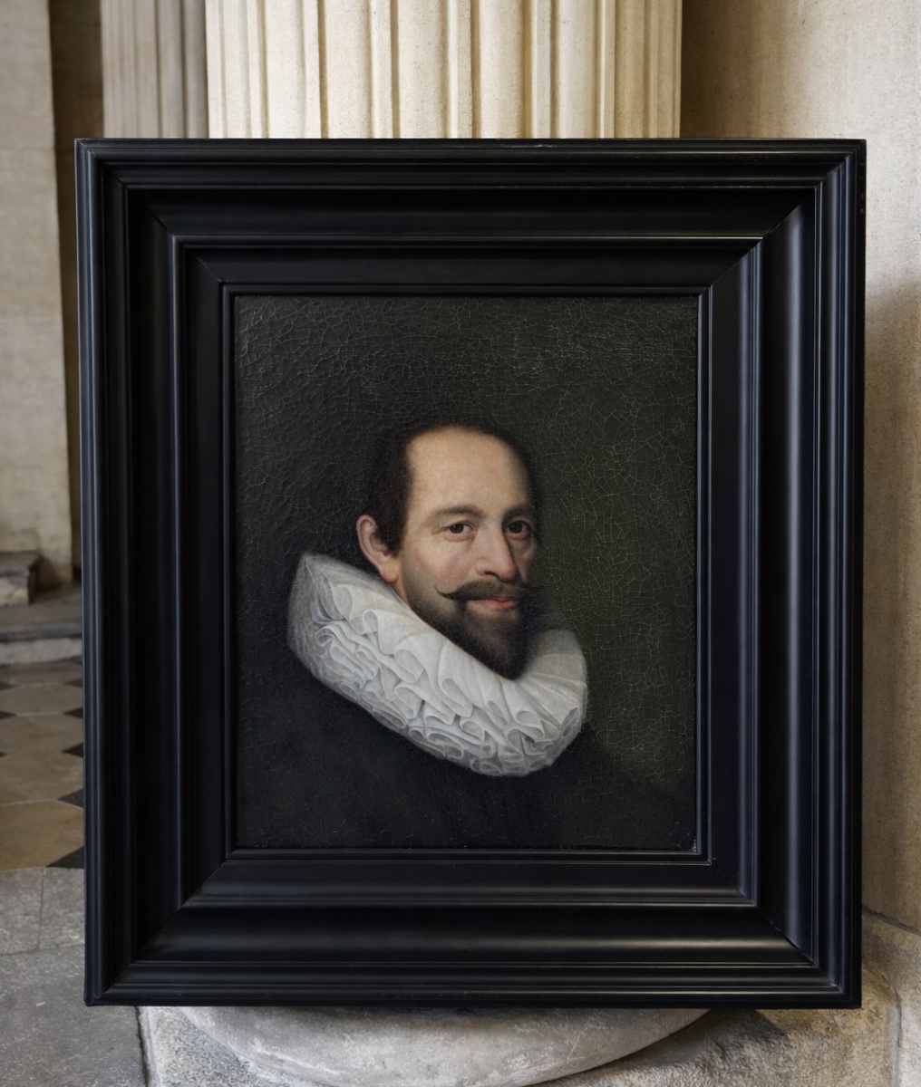 Portrait Of A Man In The Style Of The 17th Century 