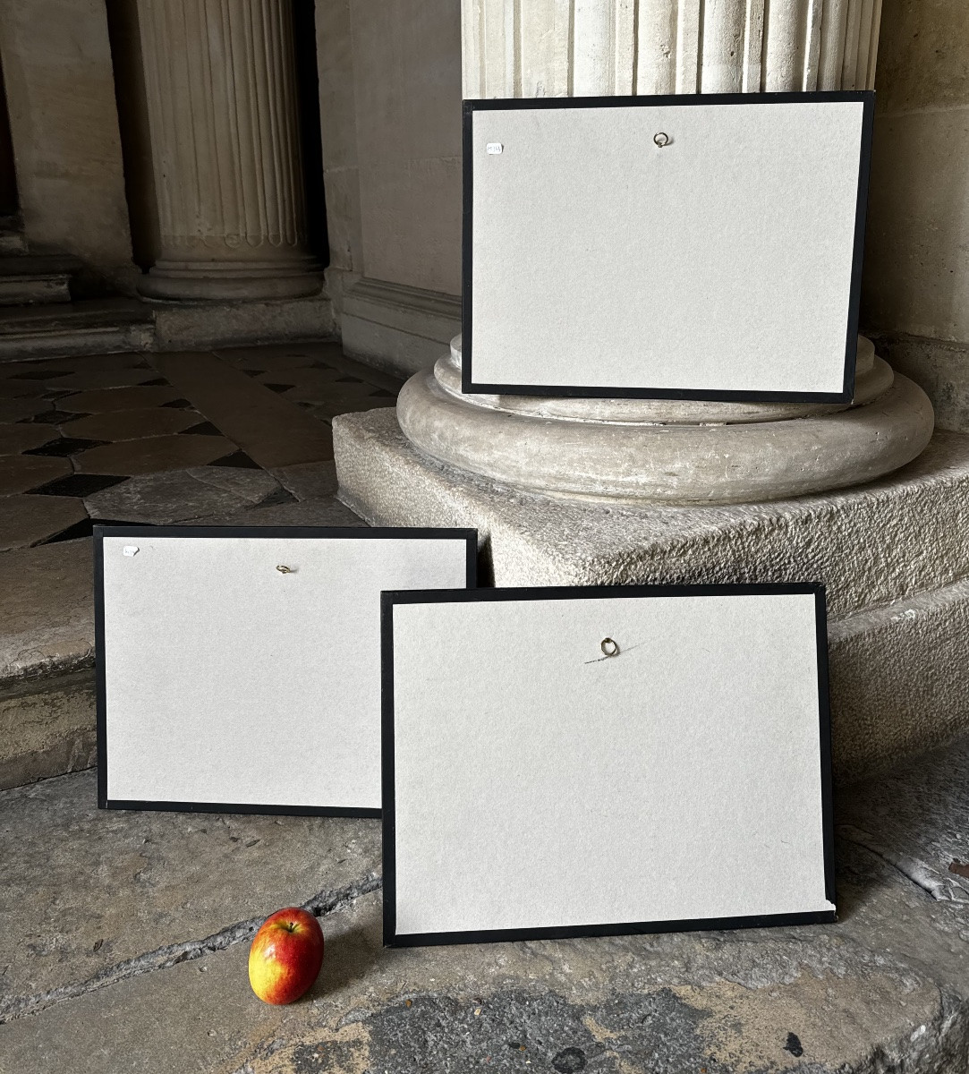 Éruption Du Vésuve En 1806, Gouache Napoligaine 19ème Siècle -photo-4