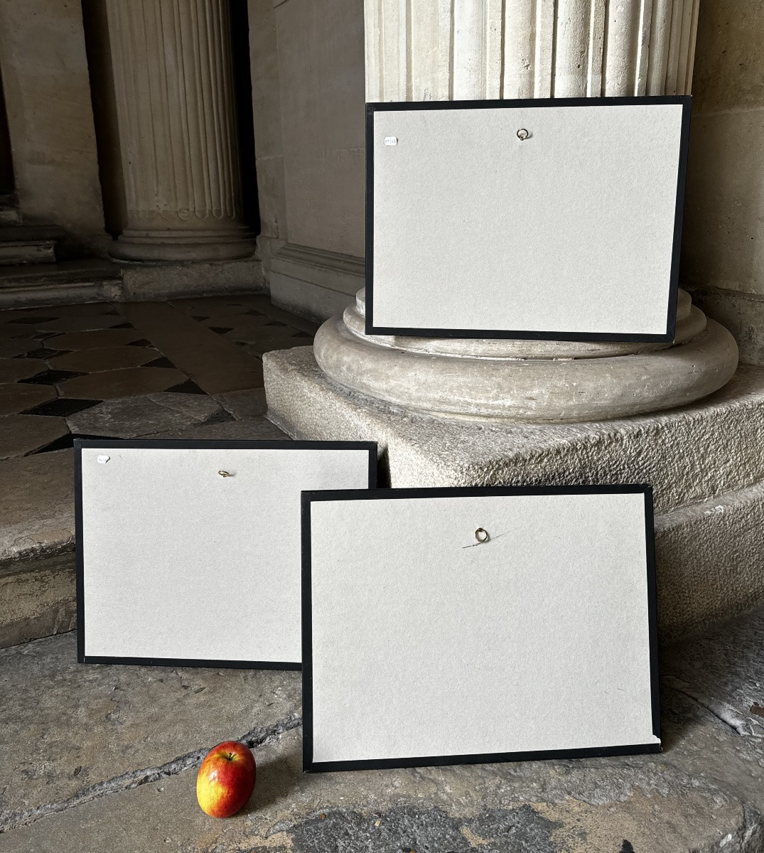 Éruption Du Vésuve En 1783, Gouache Napolitaine 19ème Siècle -photo-5