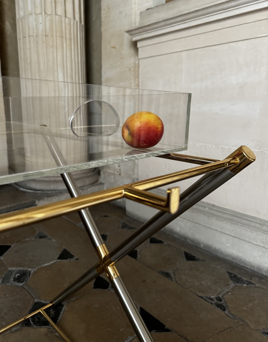 Table Desserte Années 70, Lancel (dans le goût de)-photo-2