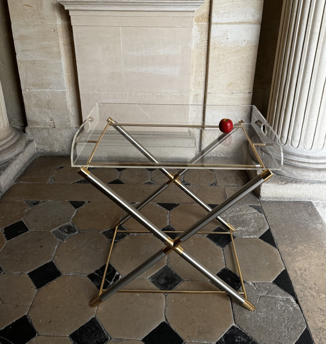 Table Desserte Années 70, Lancel (dans le goût de)-photo-5