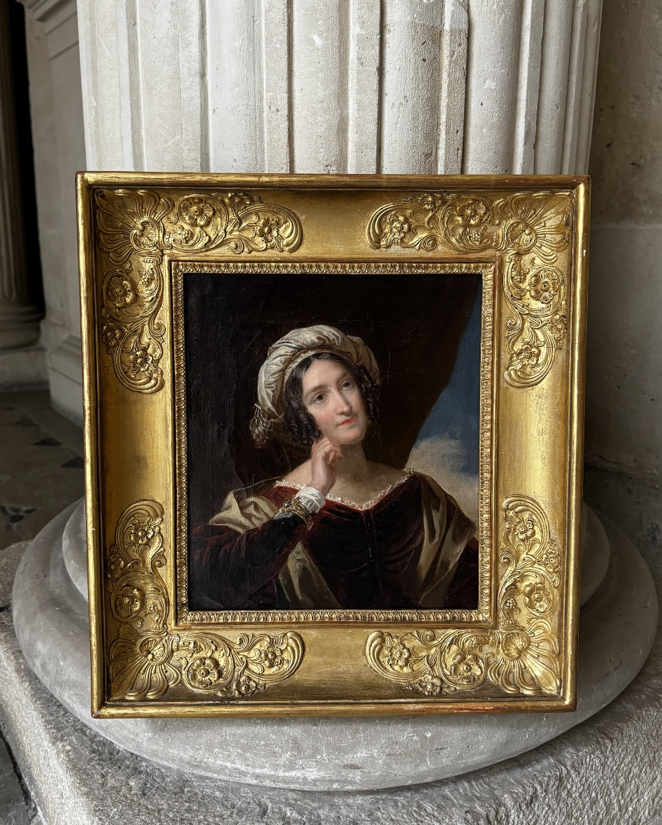 Portrait De La Comtesse De Valperga De Masin, Vers 1820