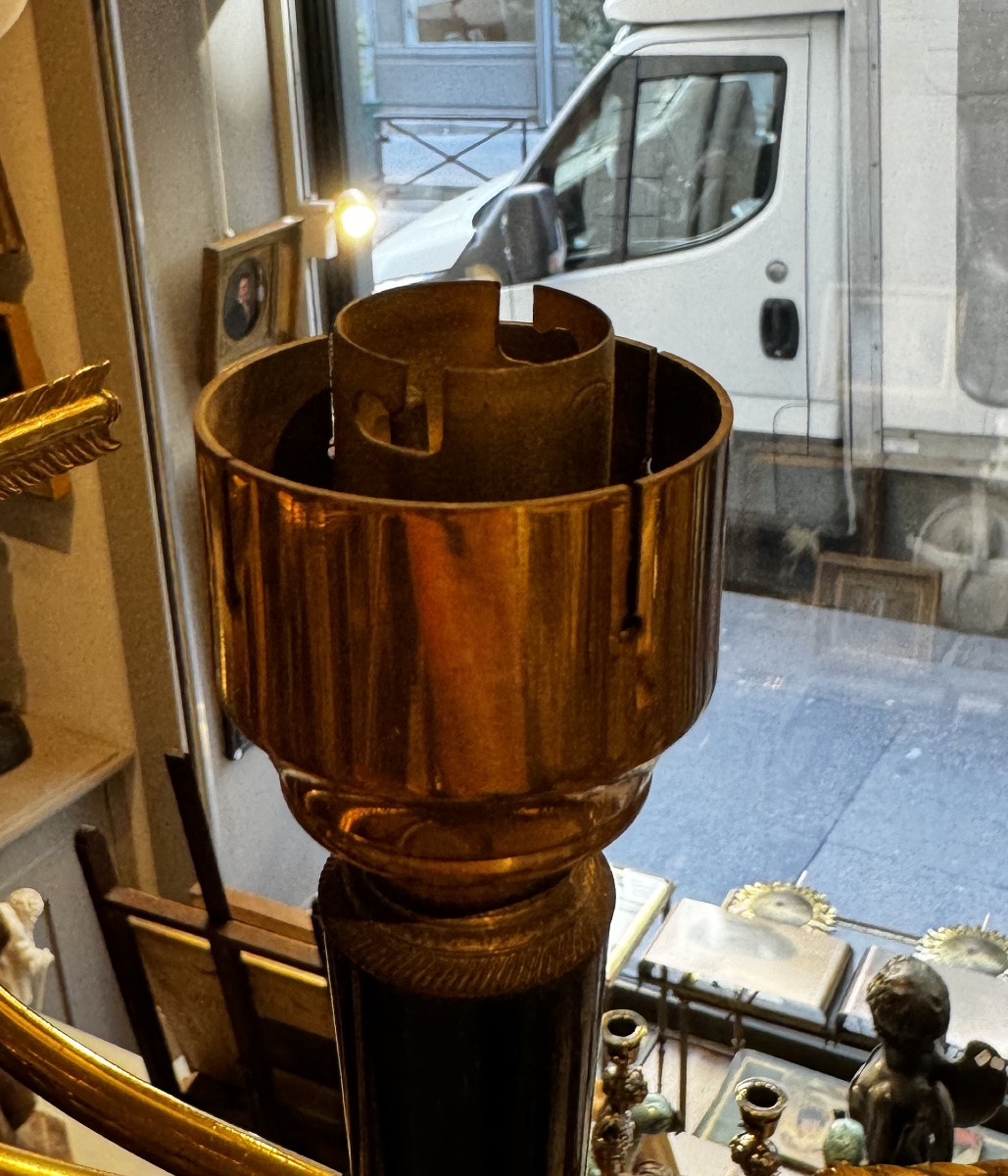 Lustre Néo-Empire Maison Jansen (dans le goût de)-photo-5