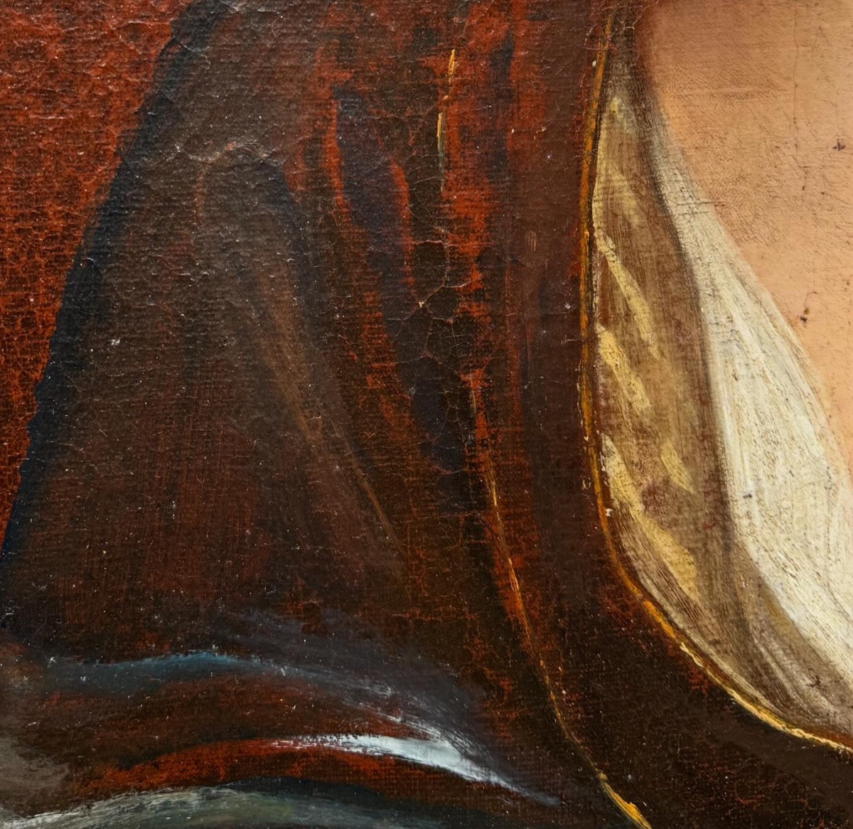 Sleeping Woman In A Turban, Early 18th Century-photo-2