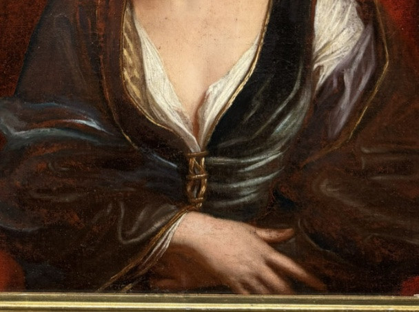 Sleeping Woman In A Turban, Early 18th Century-photo-4