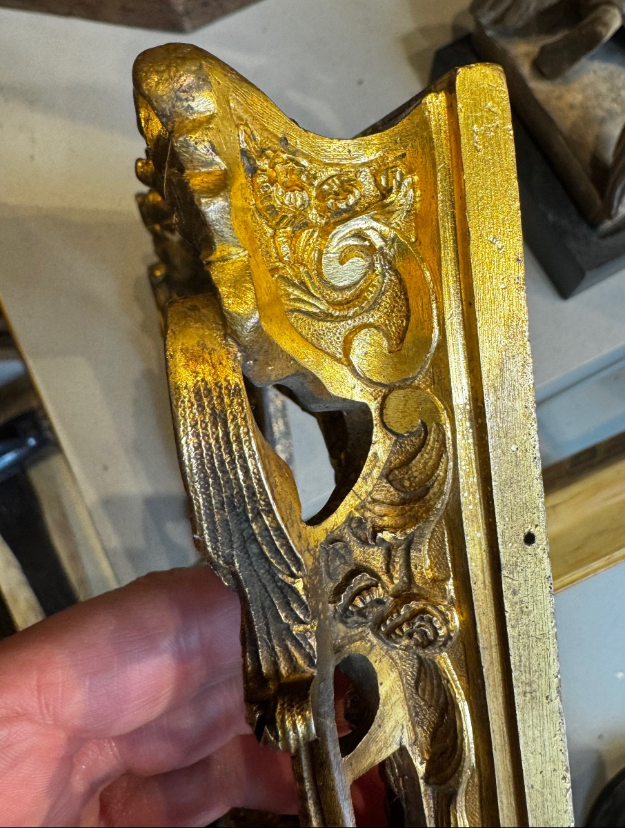 Louis XV Style Gilt Bronze Frame-photo-2