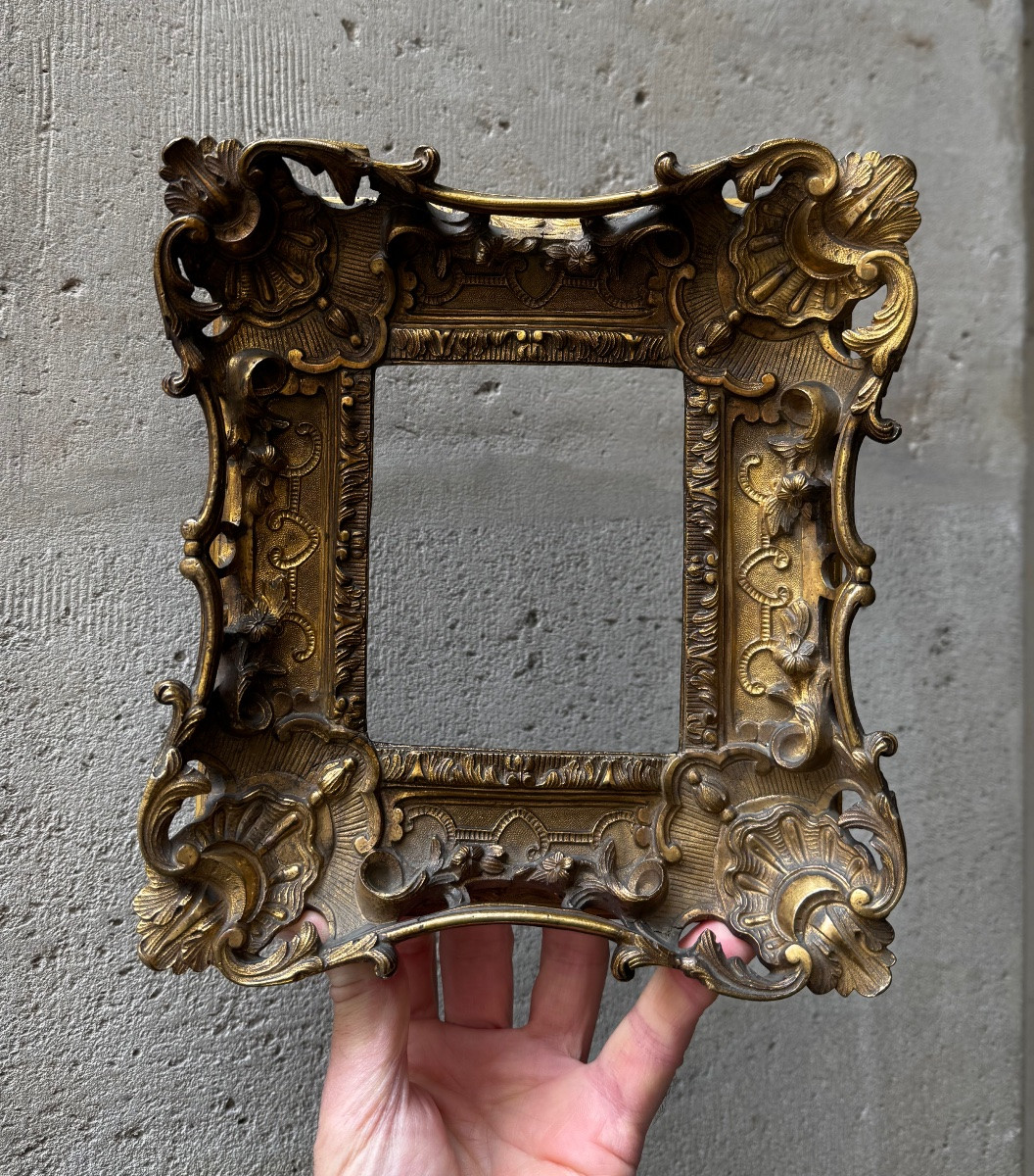 Louis XV Style Gilt Bronze Frame-photo-1
