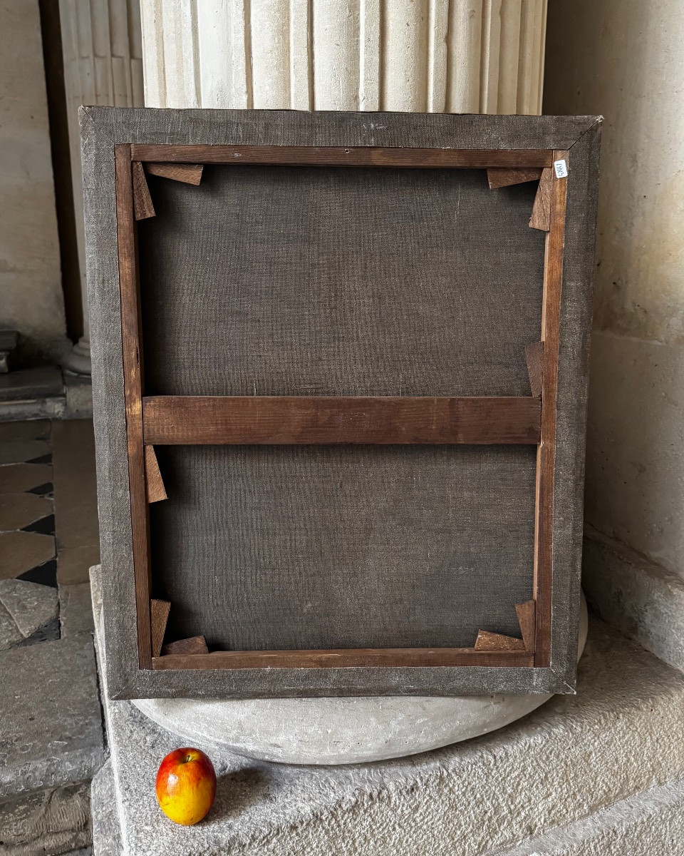 Étude De Têtes d’Enfants, Huile Sur Toile 19ème Siècle -photo-7