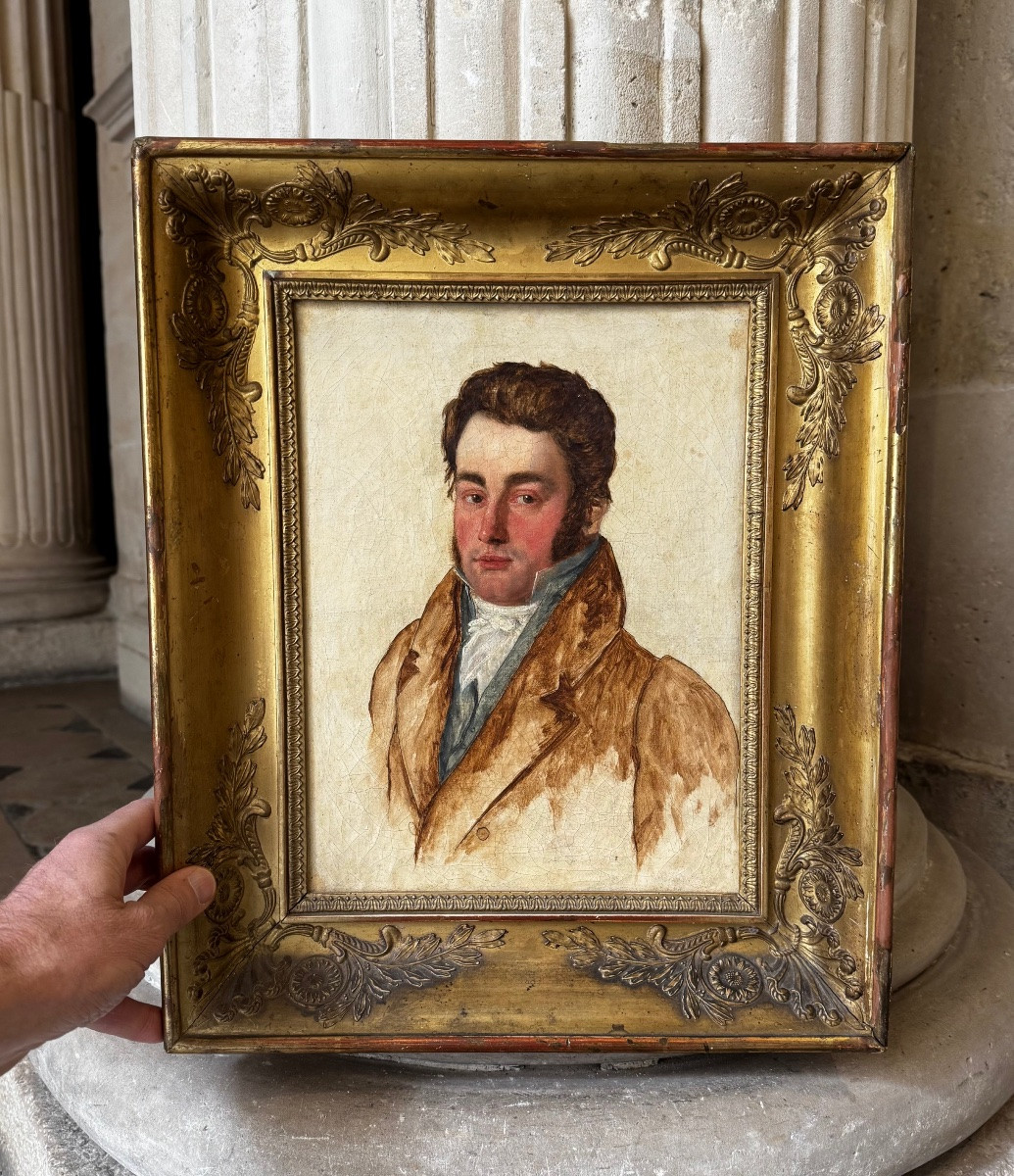 Portrait Of A Man In A Redingote About 1820-photo-4