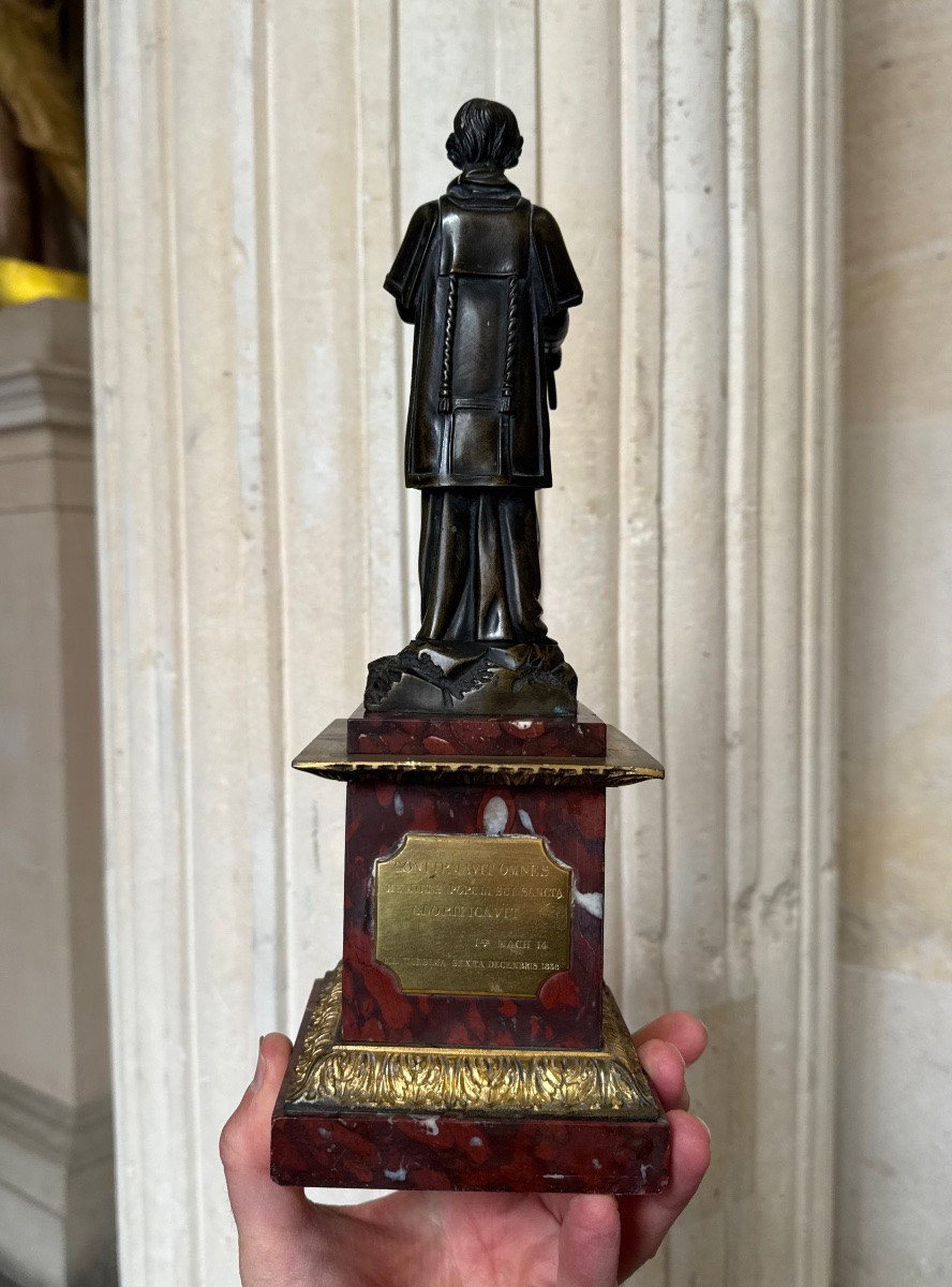 Paire De Statuettes Religieuses, Italie 1839-photo-7