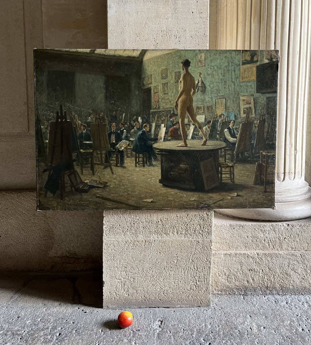 L’Atelier De Gabriel Ferrier, Par Joseph Émile Palmero En 1908-photo-2