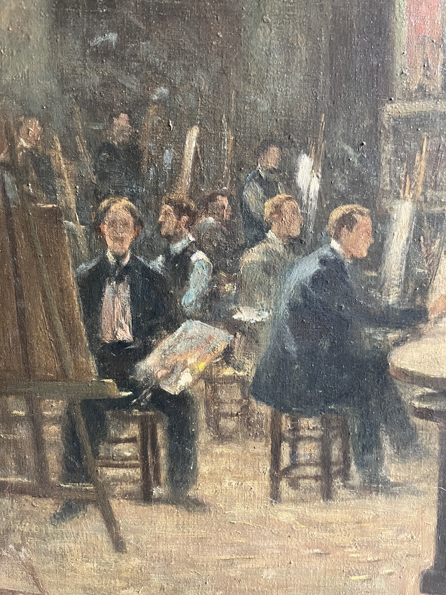 L’Atelier De Gabriel Ferrier, Par Joseph Émile Palmero En 1908-photo-4