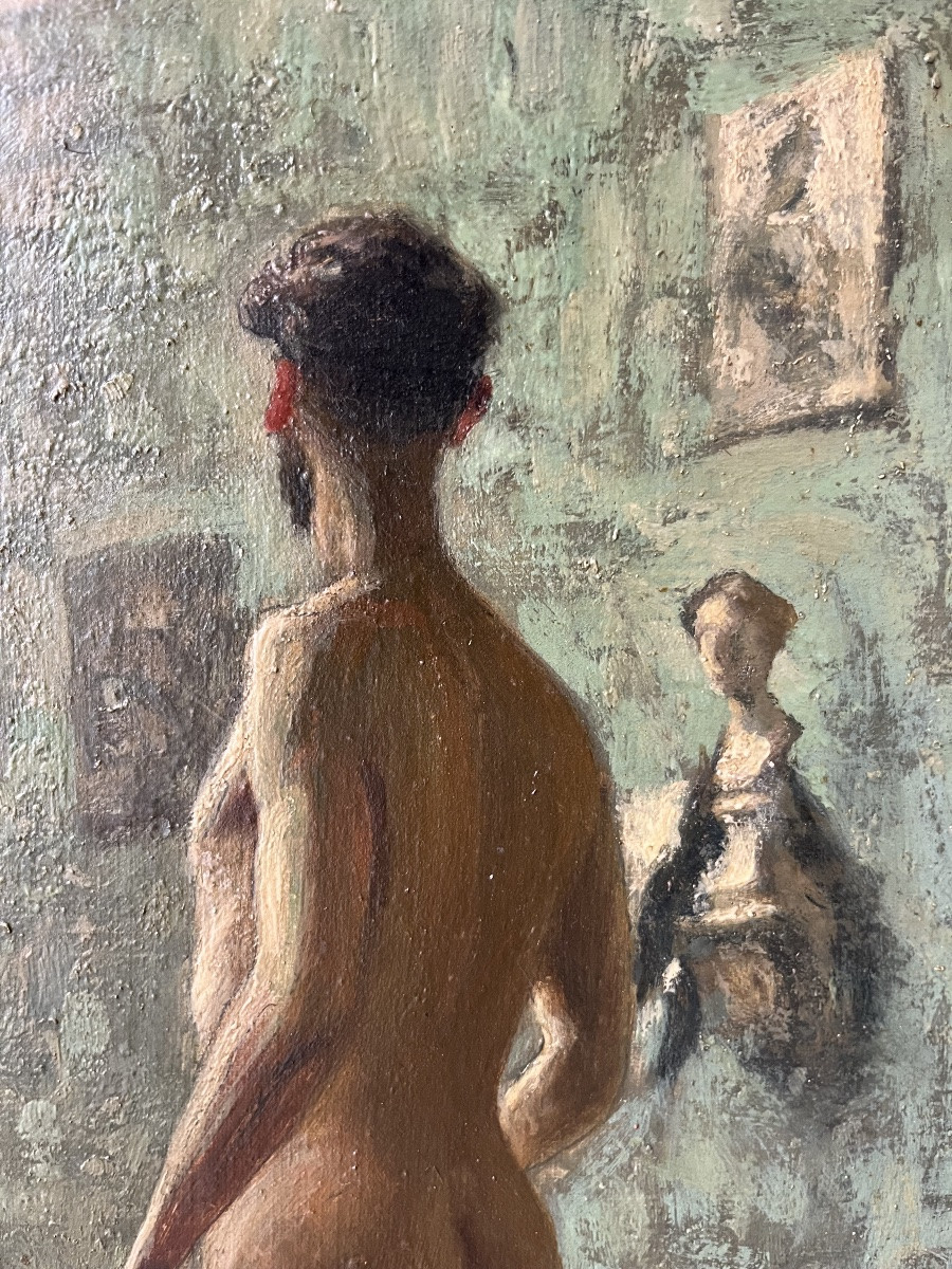 L’Atelier De Gabriel Ferrier, Par Joseph Émile Palmero En 1908-photo-1