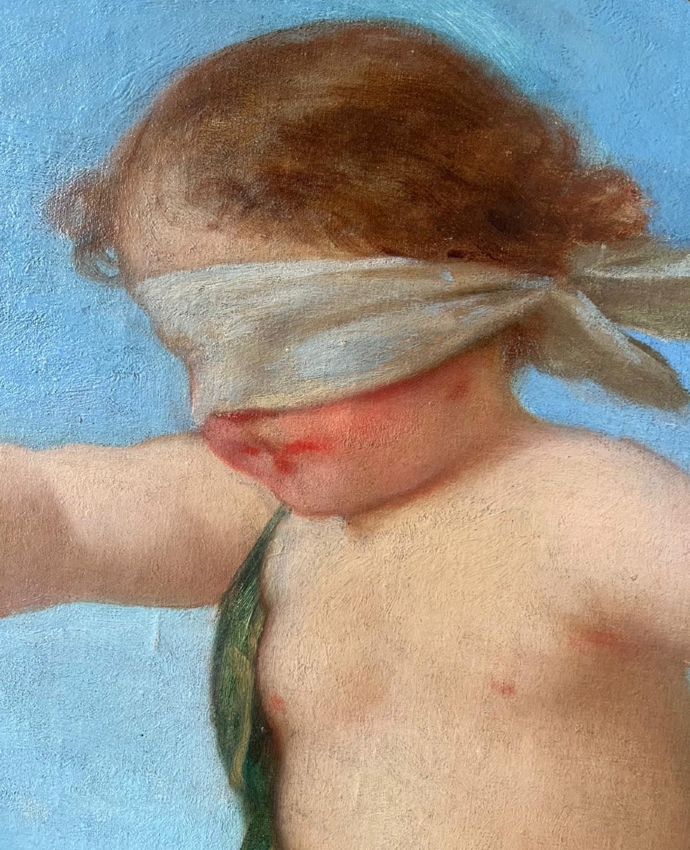 Jeux d’Enfants, Par Pierre Victor Galland Vers 1860-photo-1