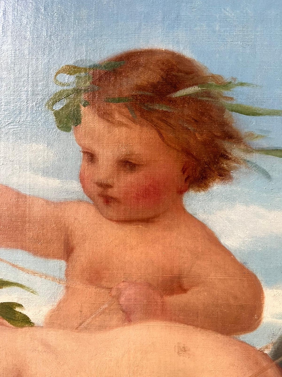 Jeux d’Enfants, Par Pierre Victor Galland Vers 1860-photo-3