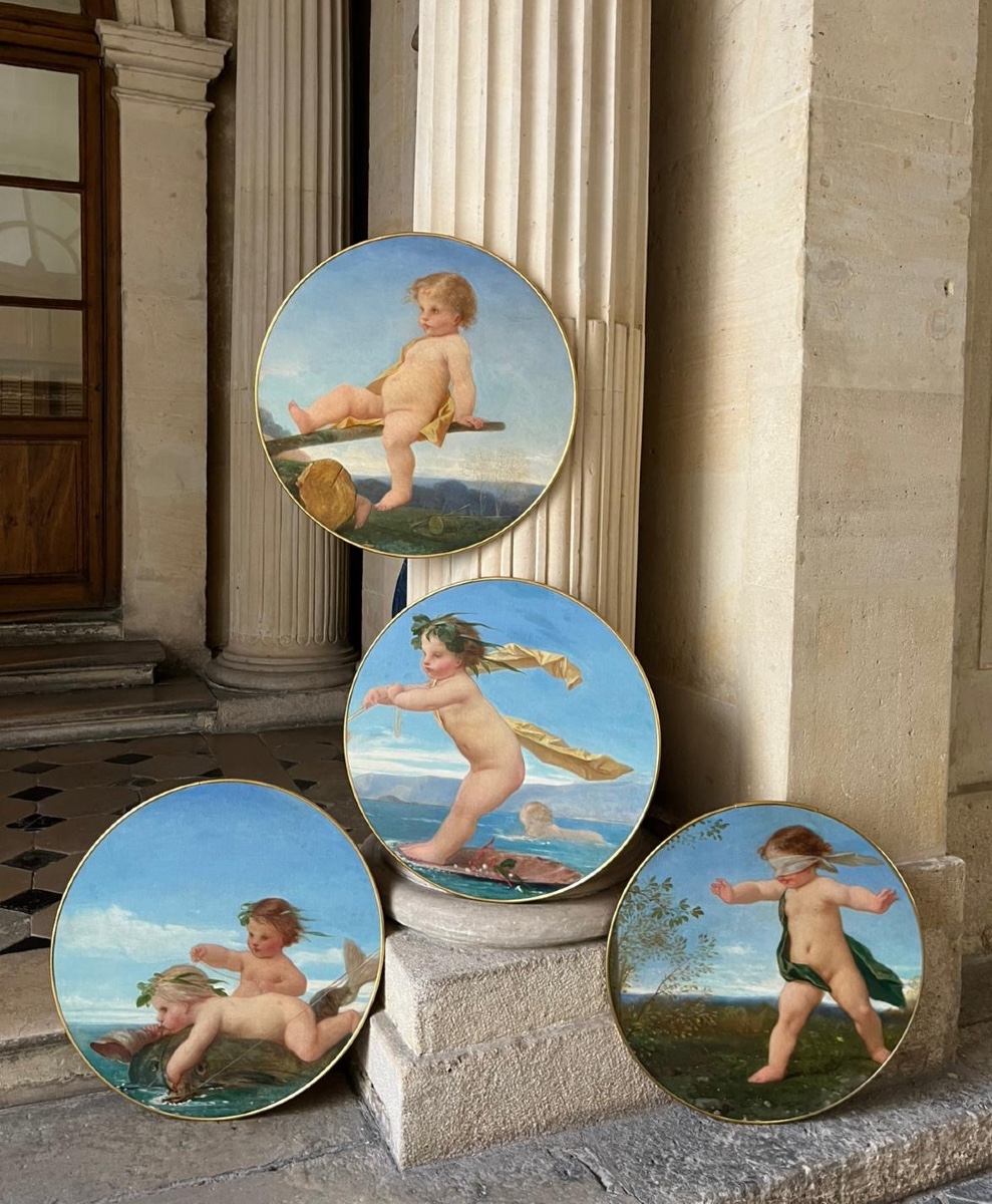 Jeux d’Enfants, Par Pierre Victor Galland Vers 1860