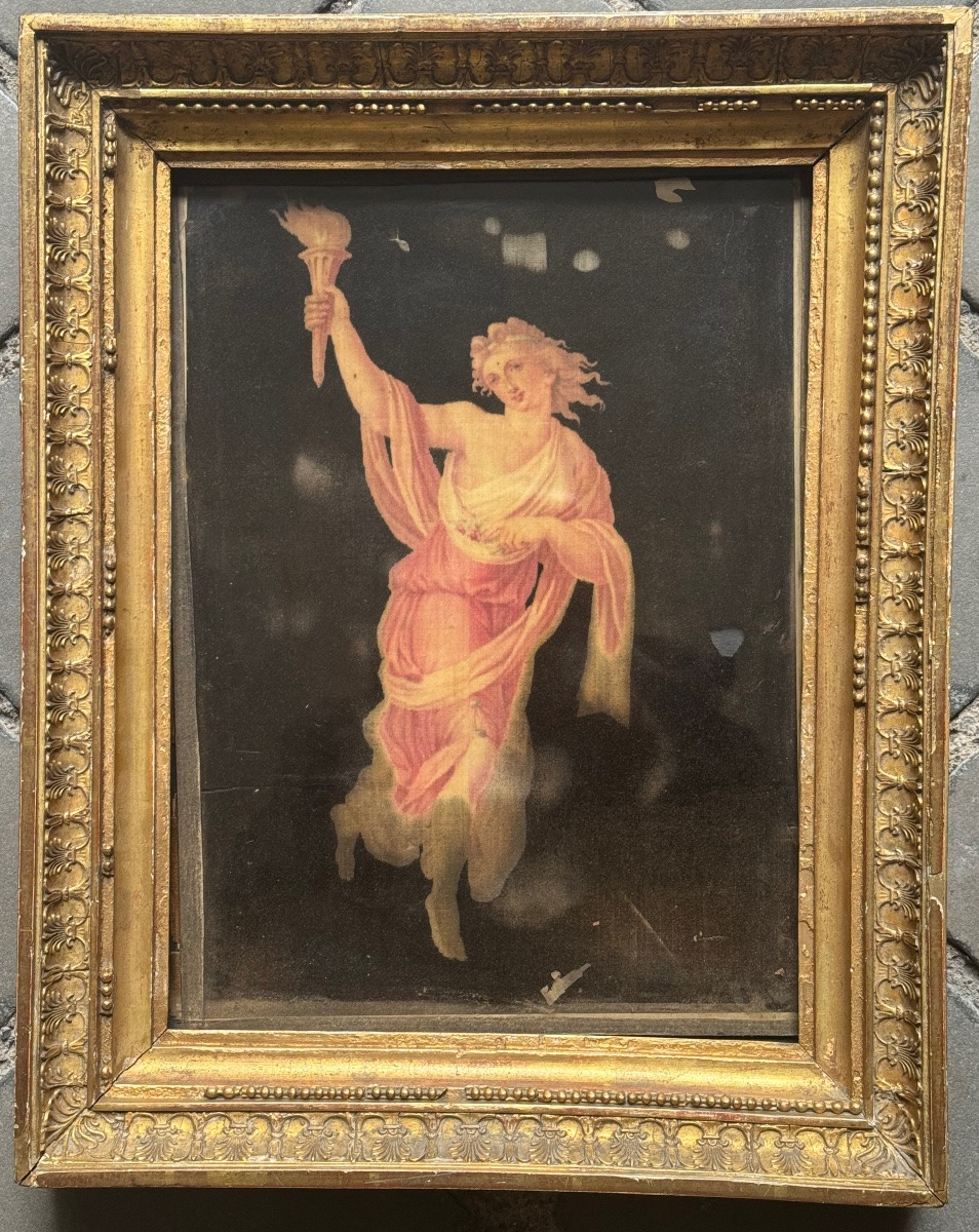 Pair De Velours Grégoire Late 18th Century-photo-1