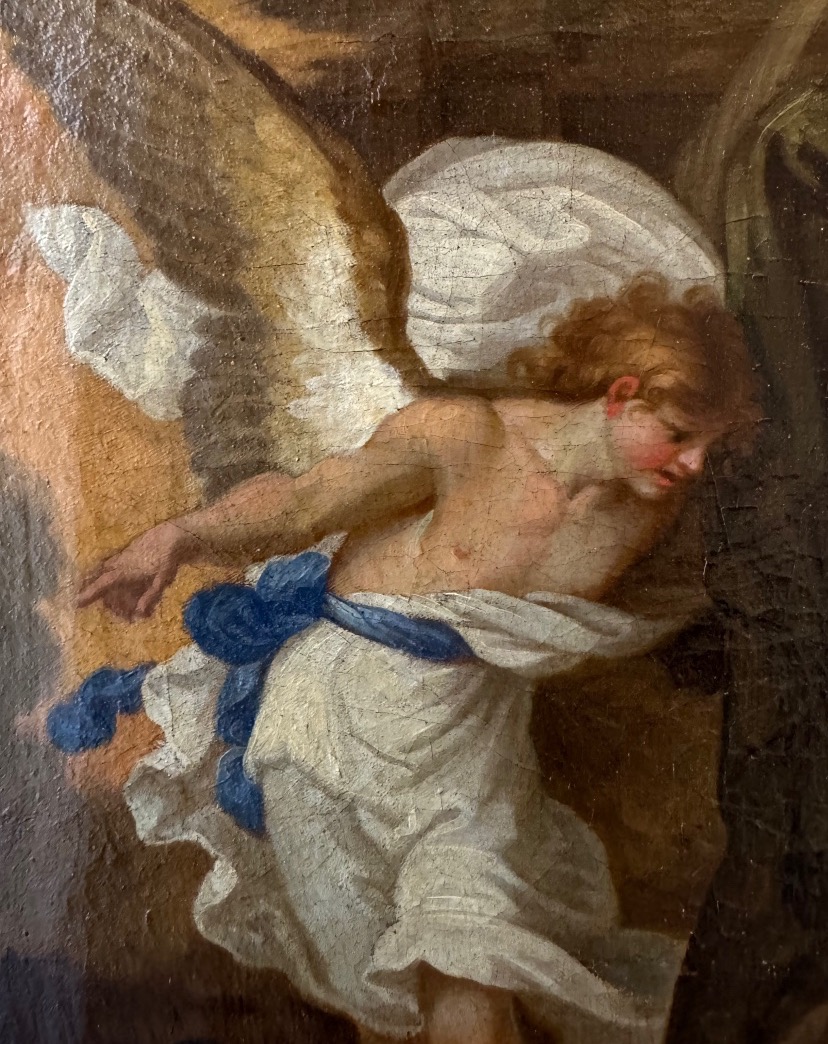 L’Apparition De L’Ange À Saint Joseph, Nicolas Mignard Vers 1670-photo-4