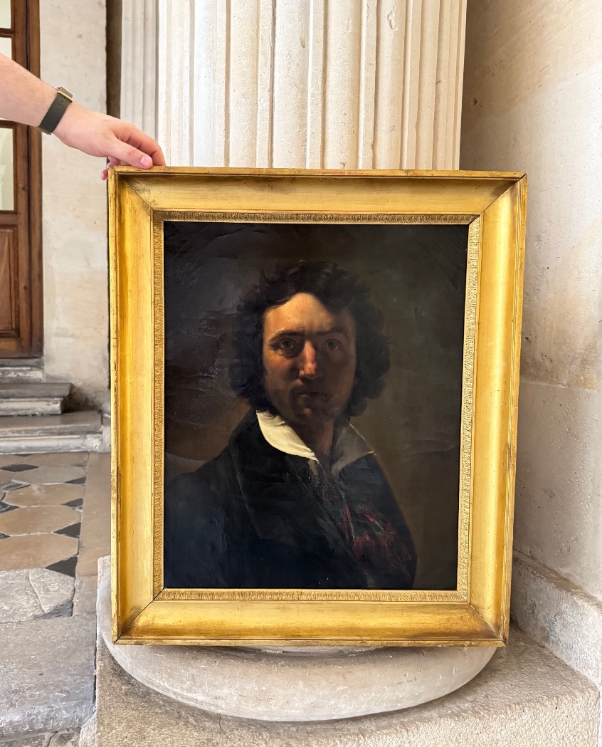 Self-portrait By Jean-baptiste Paulin-guérin, Artist’s Studio, C. 1820-photo-7