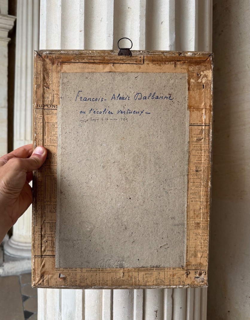 Portrait d’Un Garçonnet, Physionotrace Vers 1800-photo-3