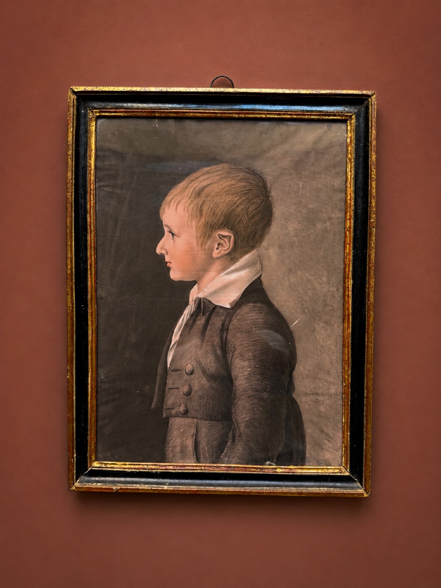 Portrait Of A Young Boy, Physionotrace, Circa 1800