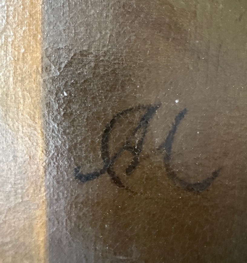 Combat De Volatiles Dans Le Parc d’Un Château, Huile Sur Toile 18ème Siècle-photo-3