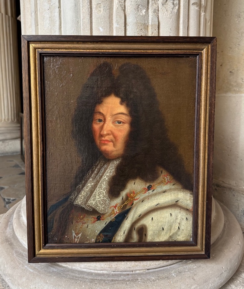 Louis XIV Et La Famille Royale De Bourbon Vers 1720-photo-2