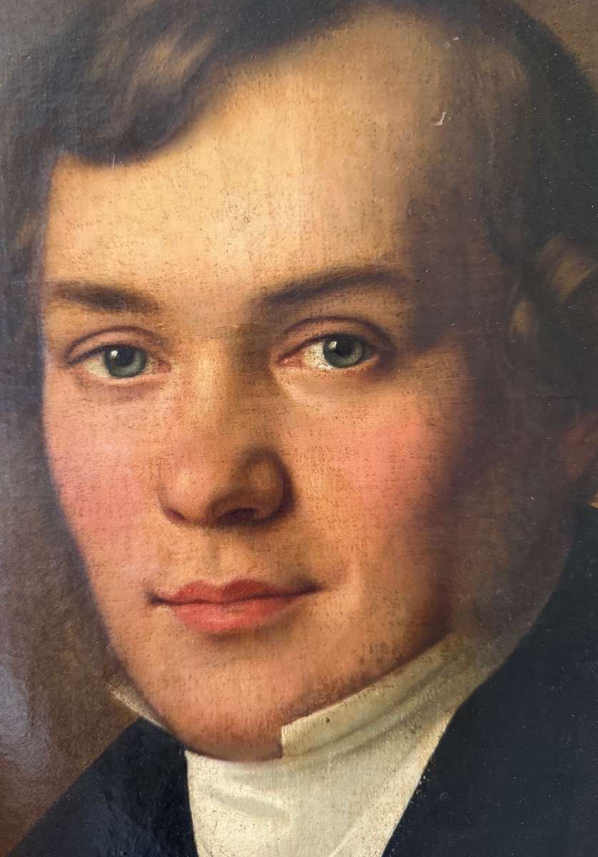 Portrait de Jeune Homme Vers  1830-photo-2
