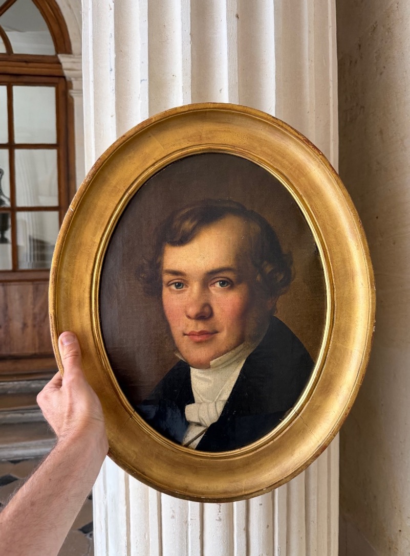 Portrait de Jeune Homme Vers  1830-photo-1