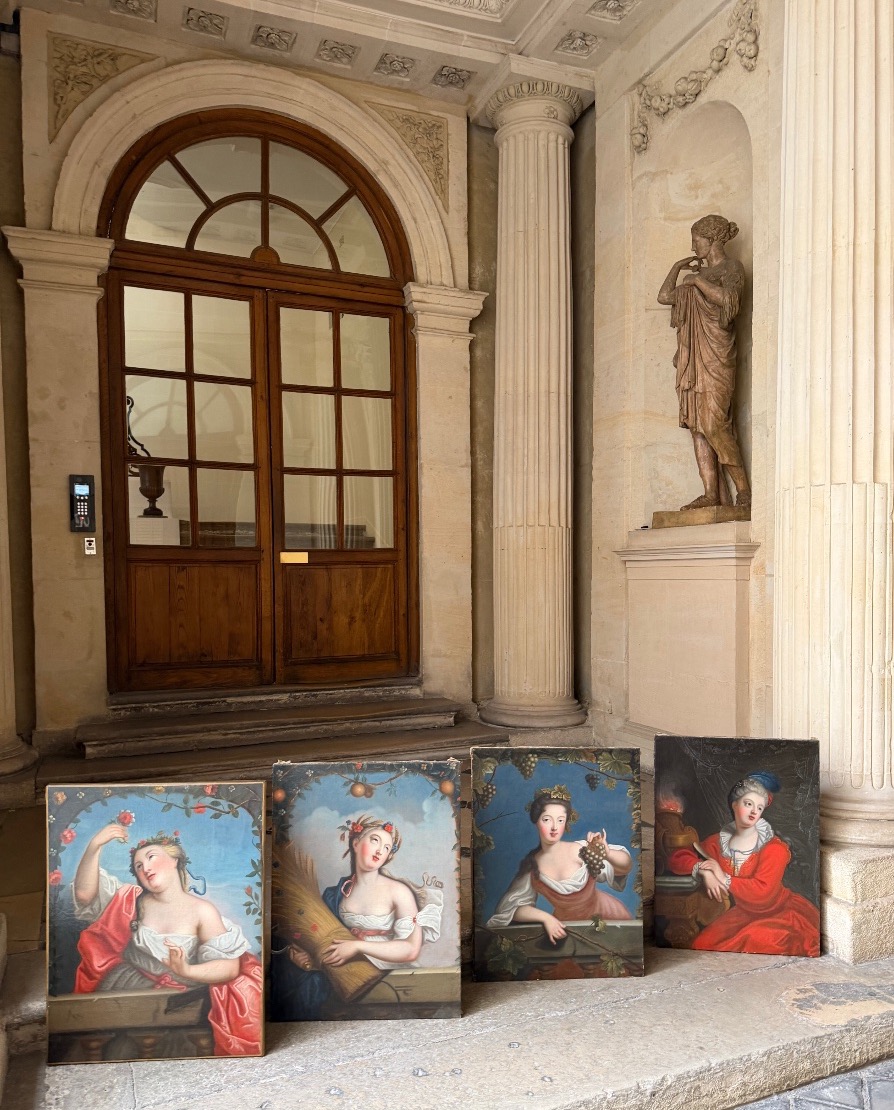 The Four Seasons, French School, C. 1720