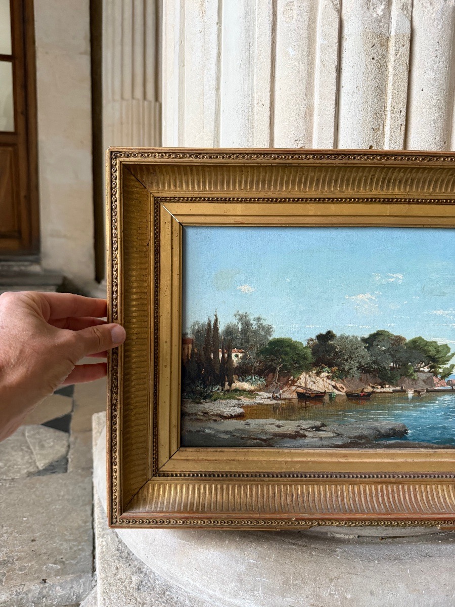 View Of Cap D'antibes Around 1850-photo-1