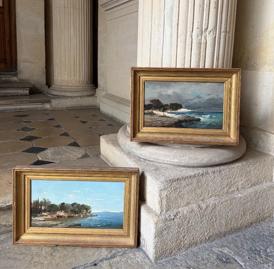 View Of Cap D'antibes Around 1850-photo-3
