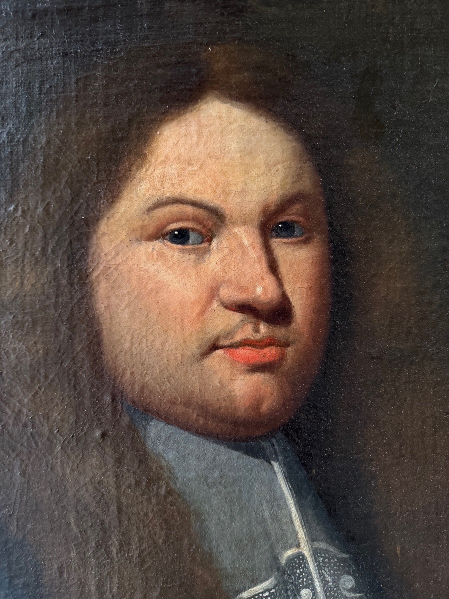 Portrait d’un gentilhomme en cuirasse vers 1690-photo-2