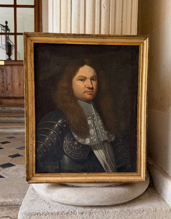 Portrait d’un gentilhomme en cuirasse vers 1690