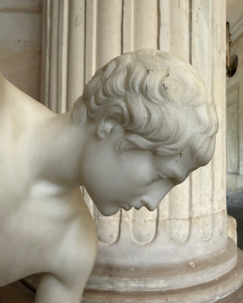 The Discobolus, A Marble Sculpture By Guglielmo Pugi From The Late 19th Century -photo-4