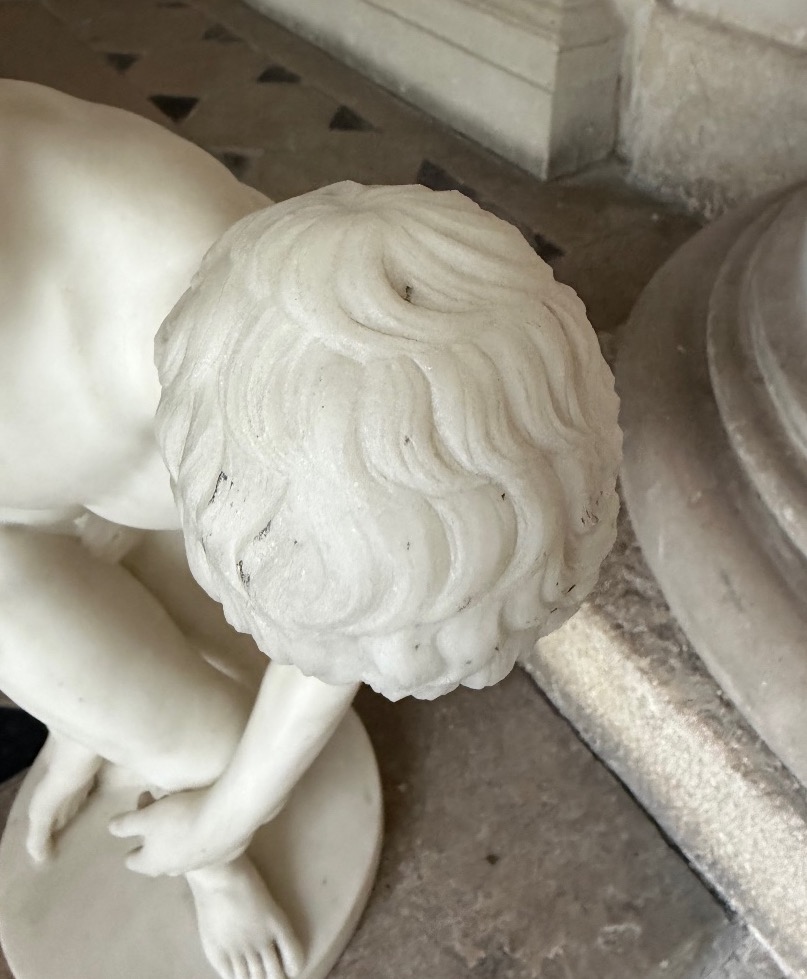 The Discobolus, A Marble Sculpture By Guglielmo Pugi From The Late 19th Century -photo-3