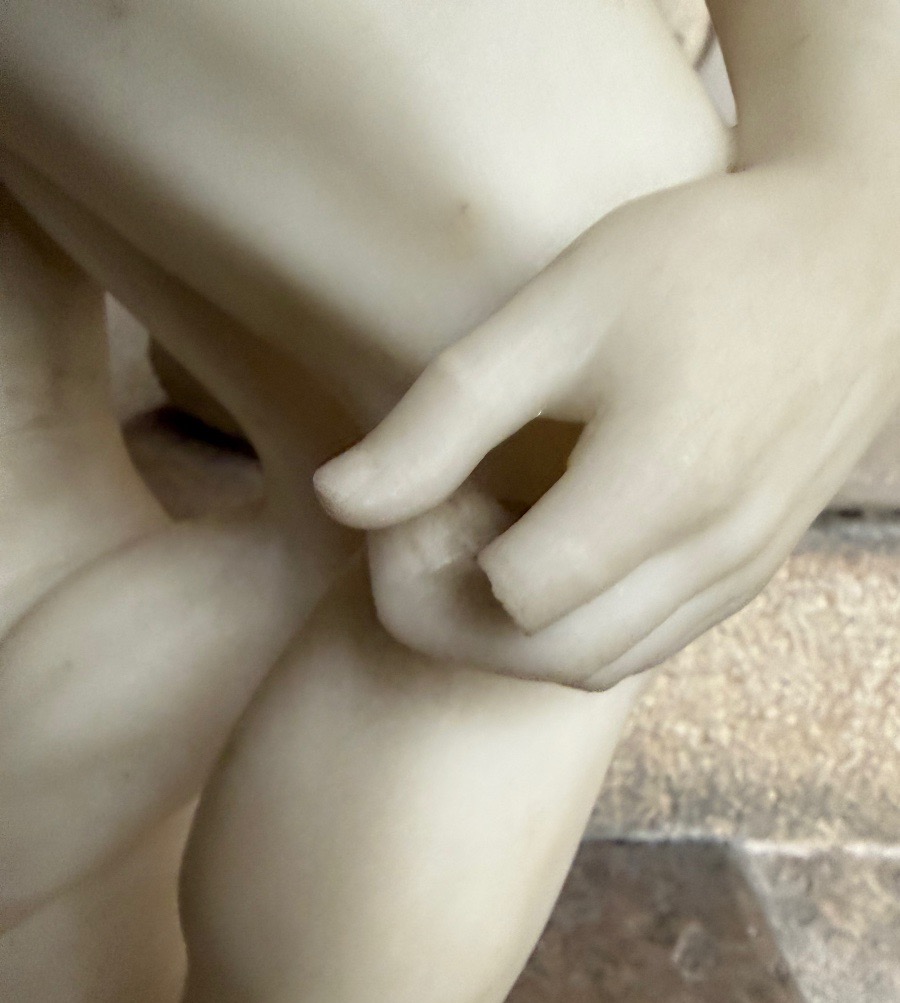 The Discobolus, A Marble Sculpture By Guglielmo Pugi From The Late 19th Century -photo-6
