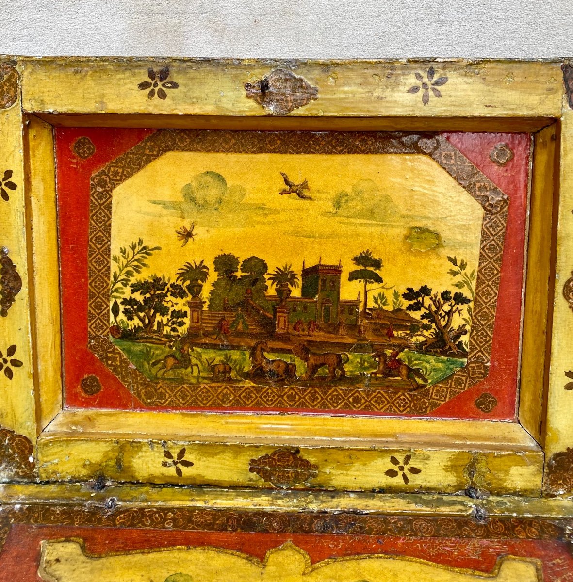 Arte Povera Writing Case, Venice 18th Century-photo-3