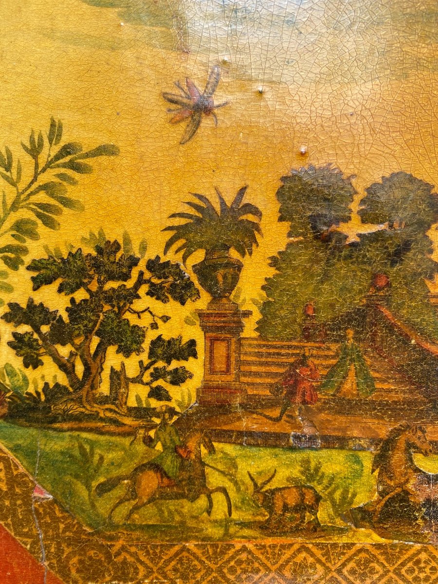 Arte Povera Writing Case, Venice 18th Century-photo-4