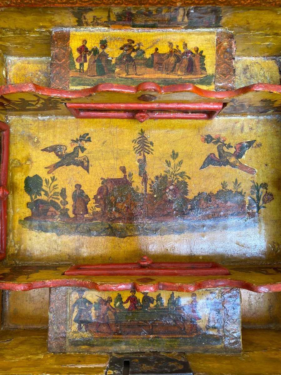 Arte Povera Writing Case, Venice 18th Century-photo-1