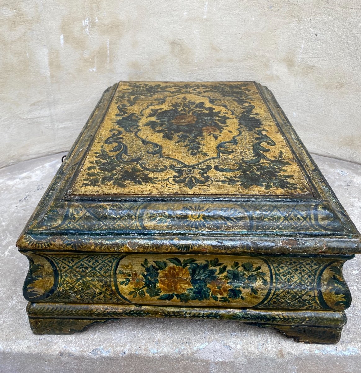 Arte Povera Writing Case, Venice 18th Century-photo-4