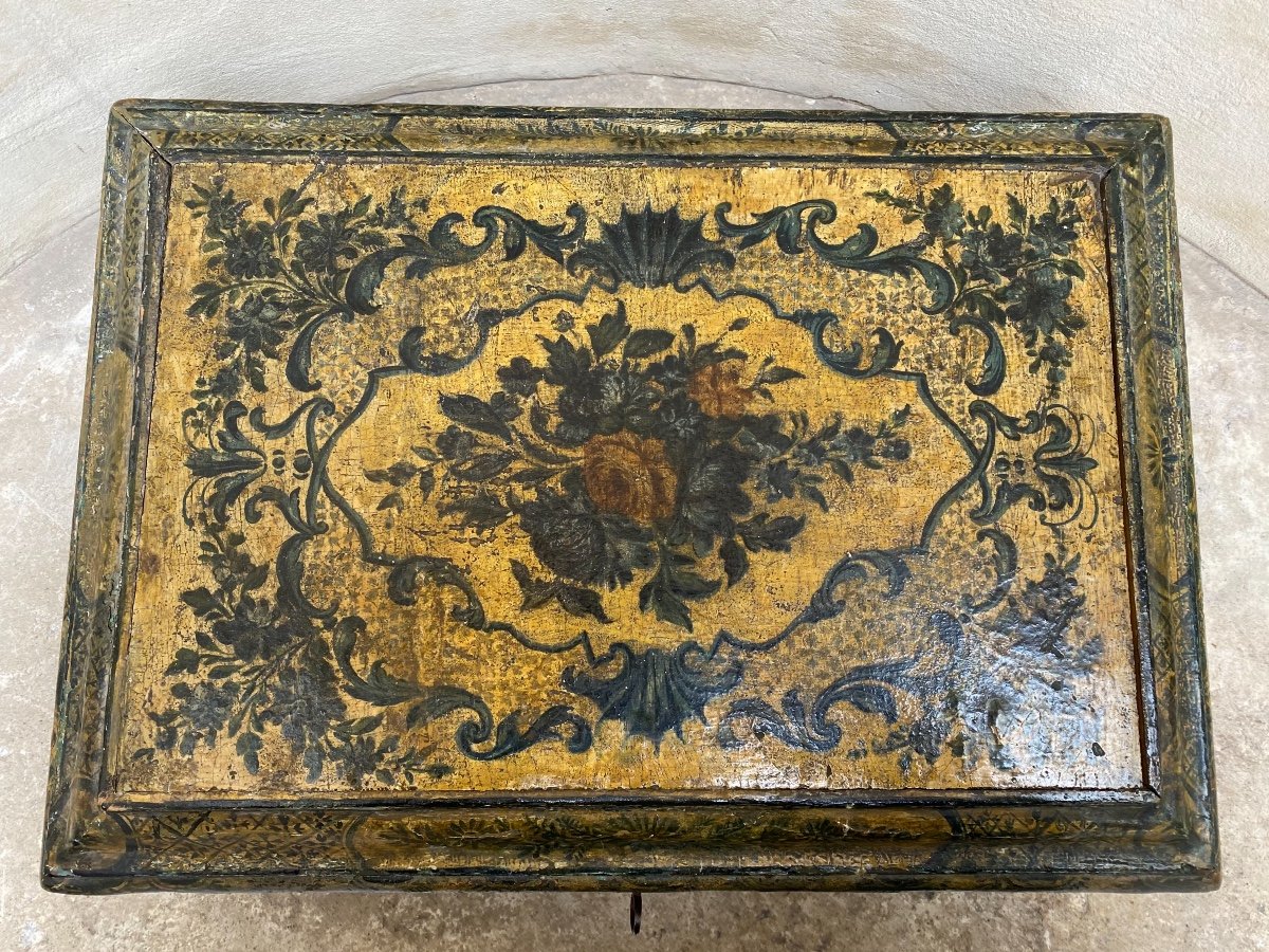 Arte Povera Writing Case, Venice 18th Century-photo-7