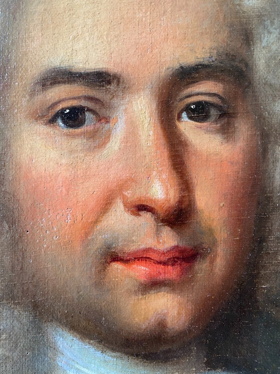 Portrait Of A Man, François De Troy Around 1700-photo-4