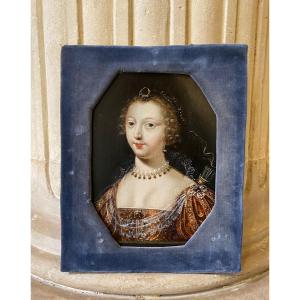 Portrait De Louise Gendrault Par Jean Ducayer Vers 1620