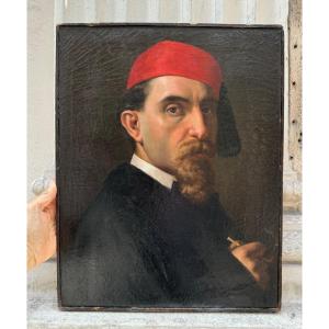 Portrait Of A Man , Mid 19th Century 