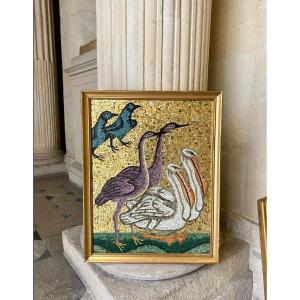 Mosaic After The Mosaics Of Ravenna In Italy 