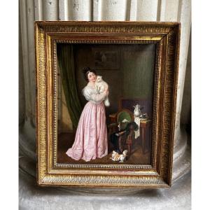 Le Triomphe De Minette, Dans Le Goût De Marguerite Gérard